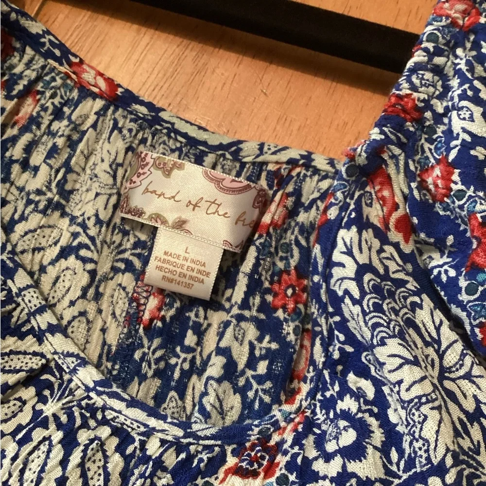 Band of the Free Floral Dress - L - Flowy and Comfy - Picture 6 of 8